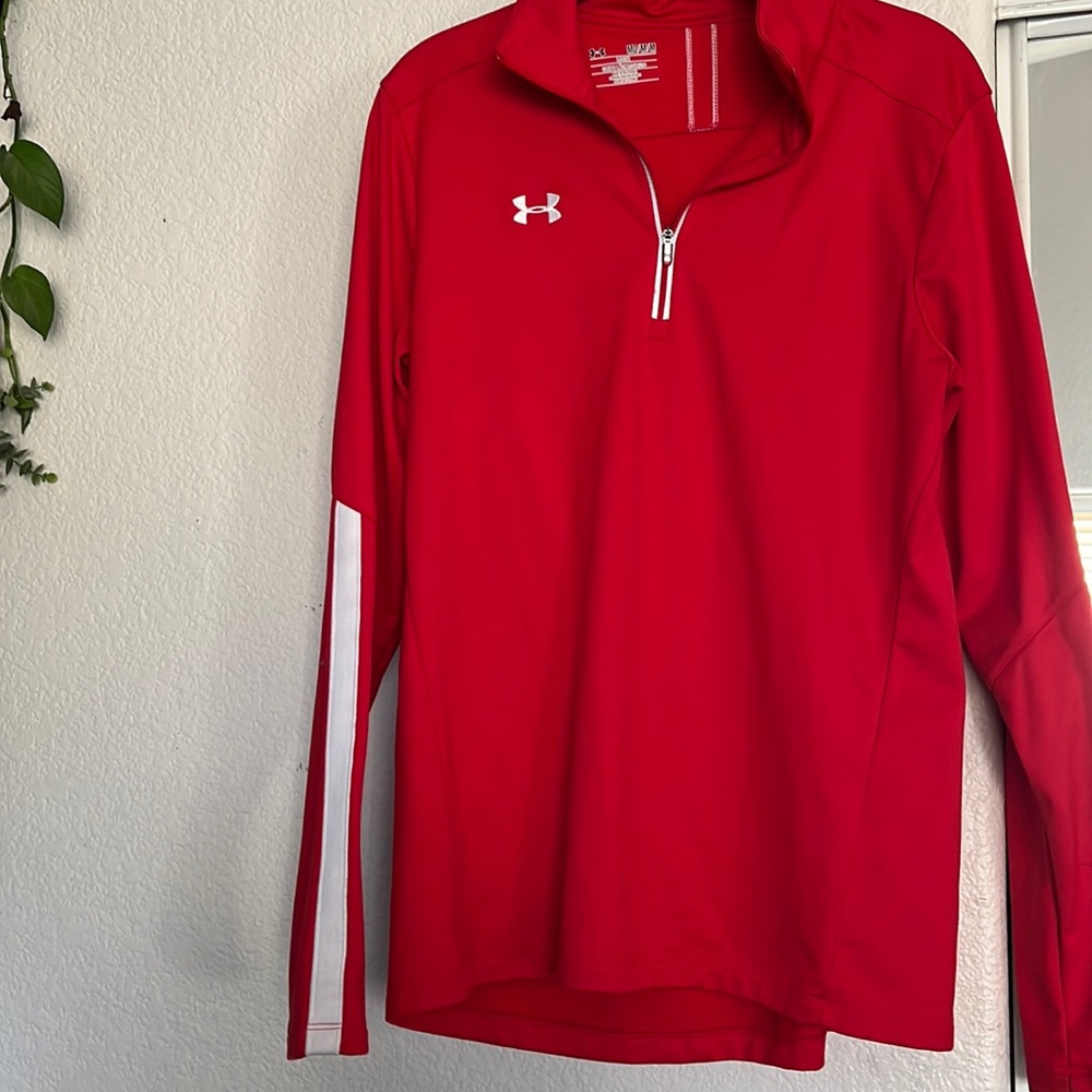 Worn once under armour 1/4 zip